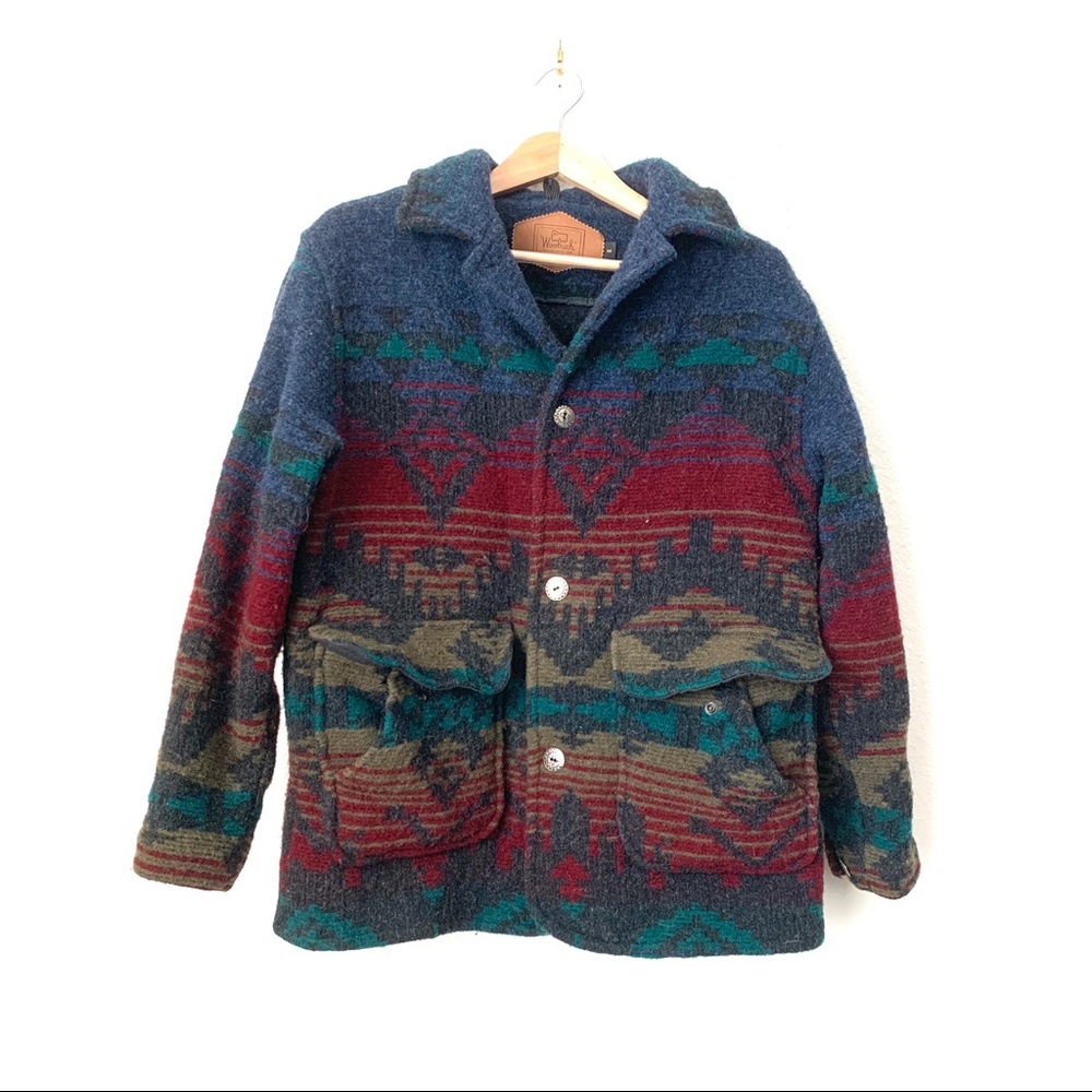 VINTAGE Woolrich Coat Aztec Navajo (Pet Home)
